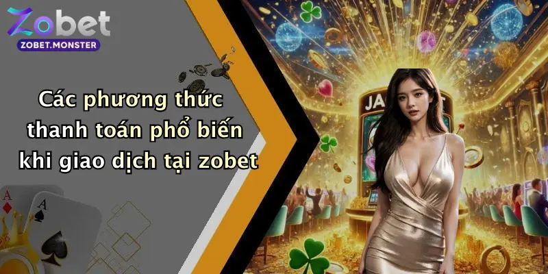 Các phương thức thanh toán phổ biến khi giao dịch tại zobet