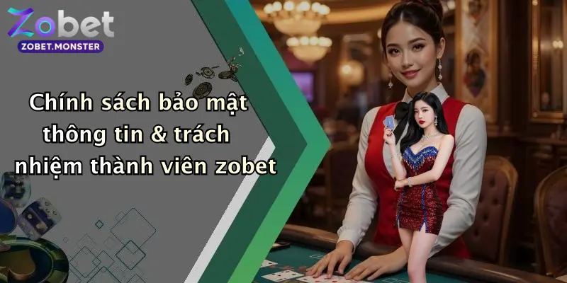 Chính sách bảo mật thông tin & trách nhiệm thành viên zobet