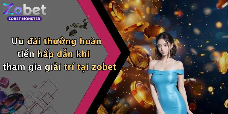 Ưu đãi thưởng hoàn tiền hấp dẫn khi tham gia giải trí tại zobet